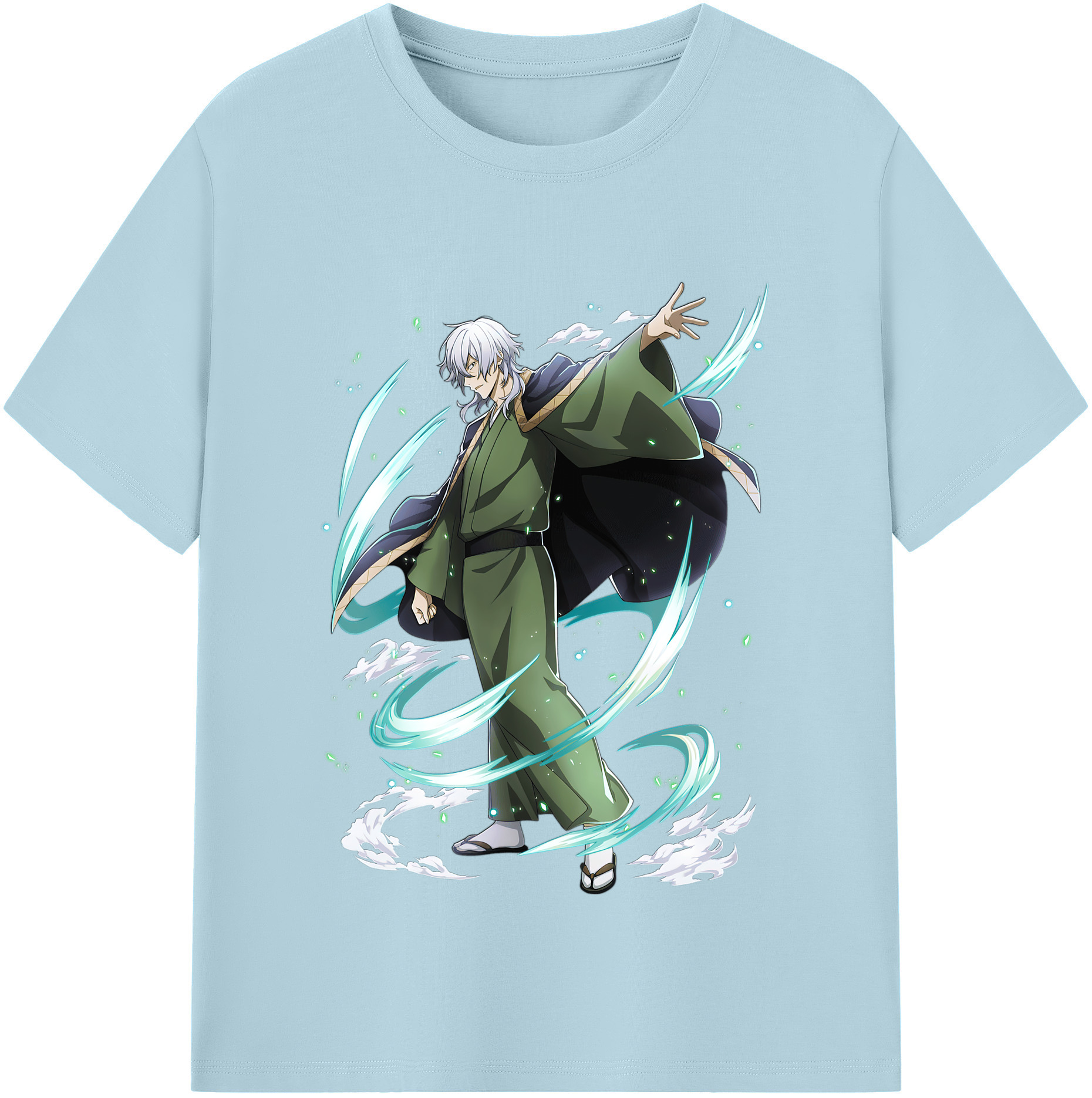 （画像用） 文豪ストレイドッグス Bungo Stray Dogs 綿100％半袖Tシャツ（フロントプリント）